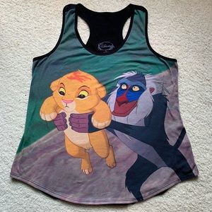 Hot Topic Lion King Razorback Tank